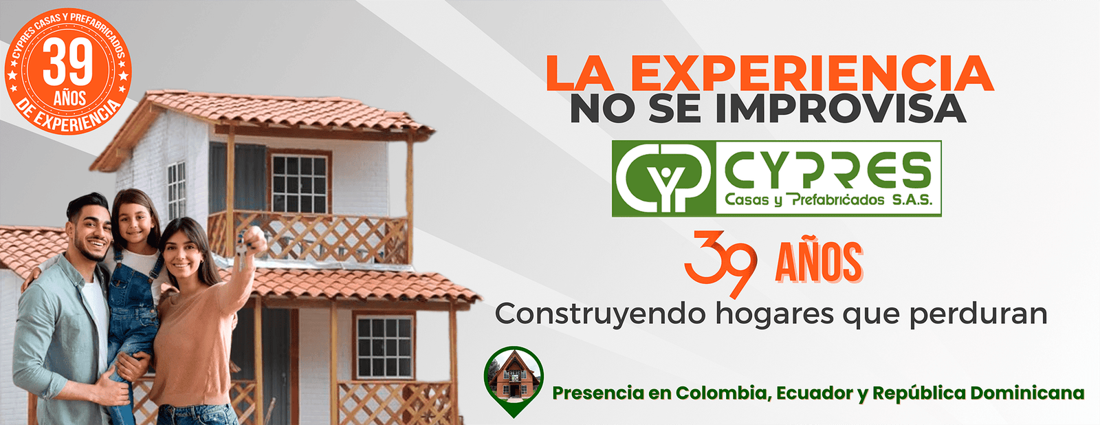 Cypres Casas Prefabricadas en Colombia - 39 años de experiencia